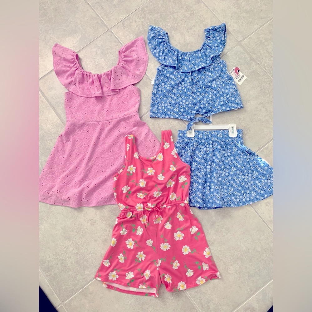Girls bundle dresses/romper